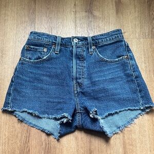 Levi's Women’s High Rise 501 Cut-Off Shorts Size 25